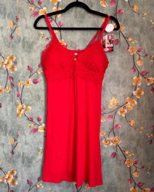 Babydoll rojo Daisy Fuentes