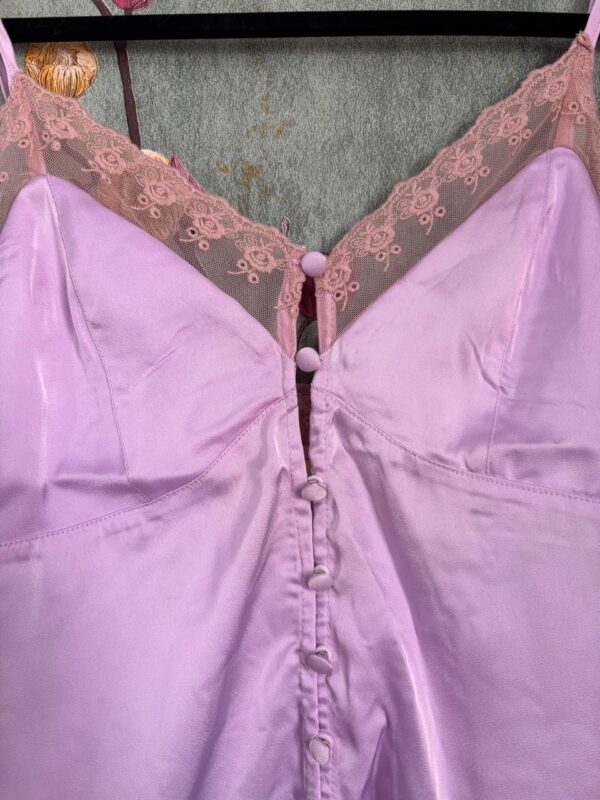 Blusa de tirantes lila