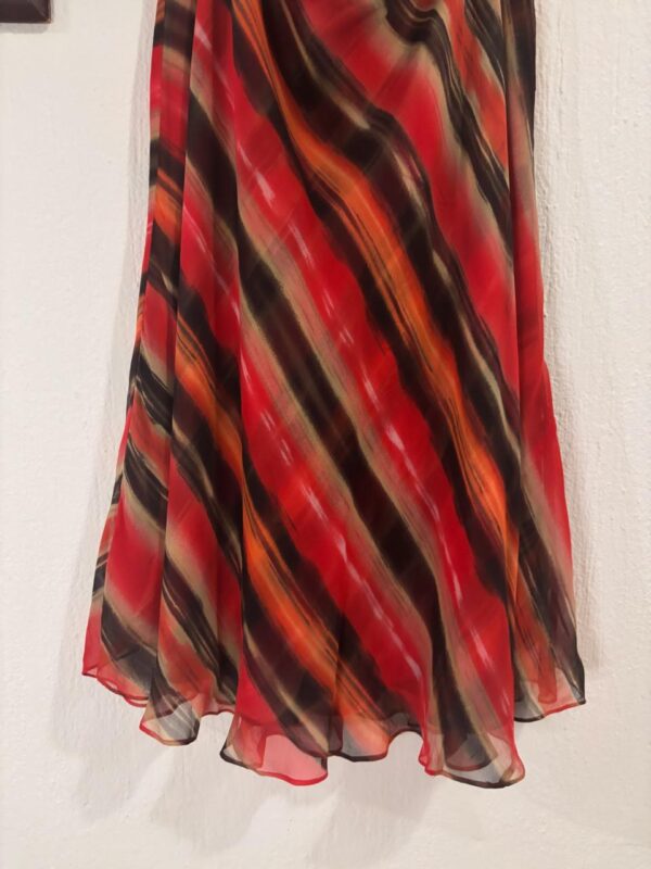 Falda Midi Estampado abstracto