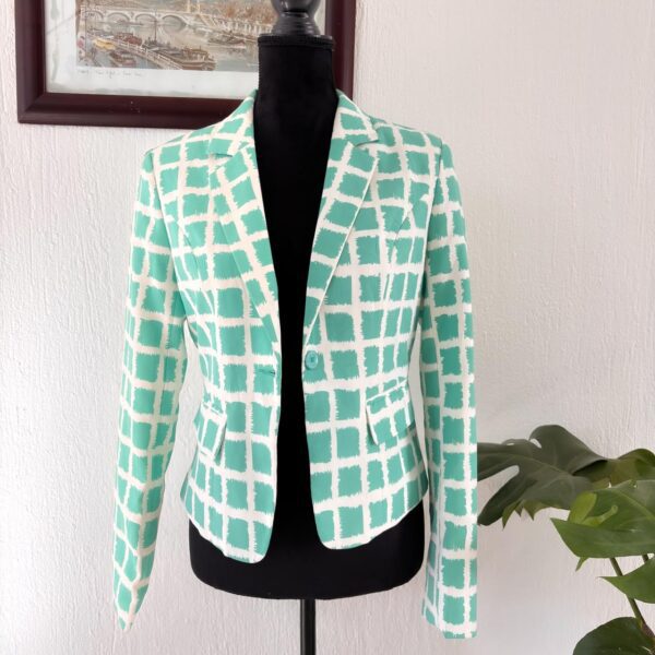 Blazer Estampado Geometrico